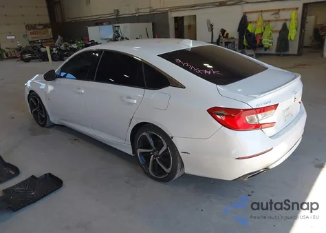 2019 Honda Accord Sport from USA, damaged, VIN 1HGCV1F35KA009314
